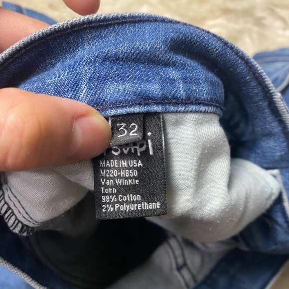 Ksubi Van Winkle Torn Distressed Denim - Picture 5 of 7